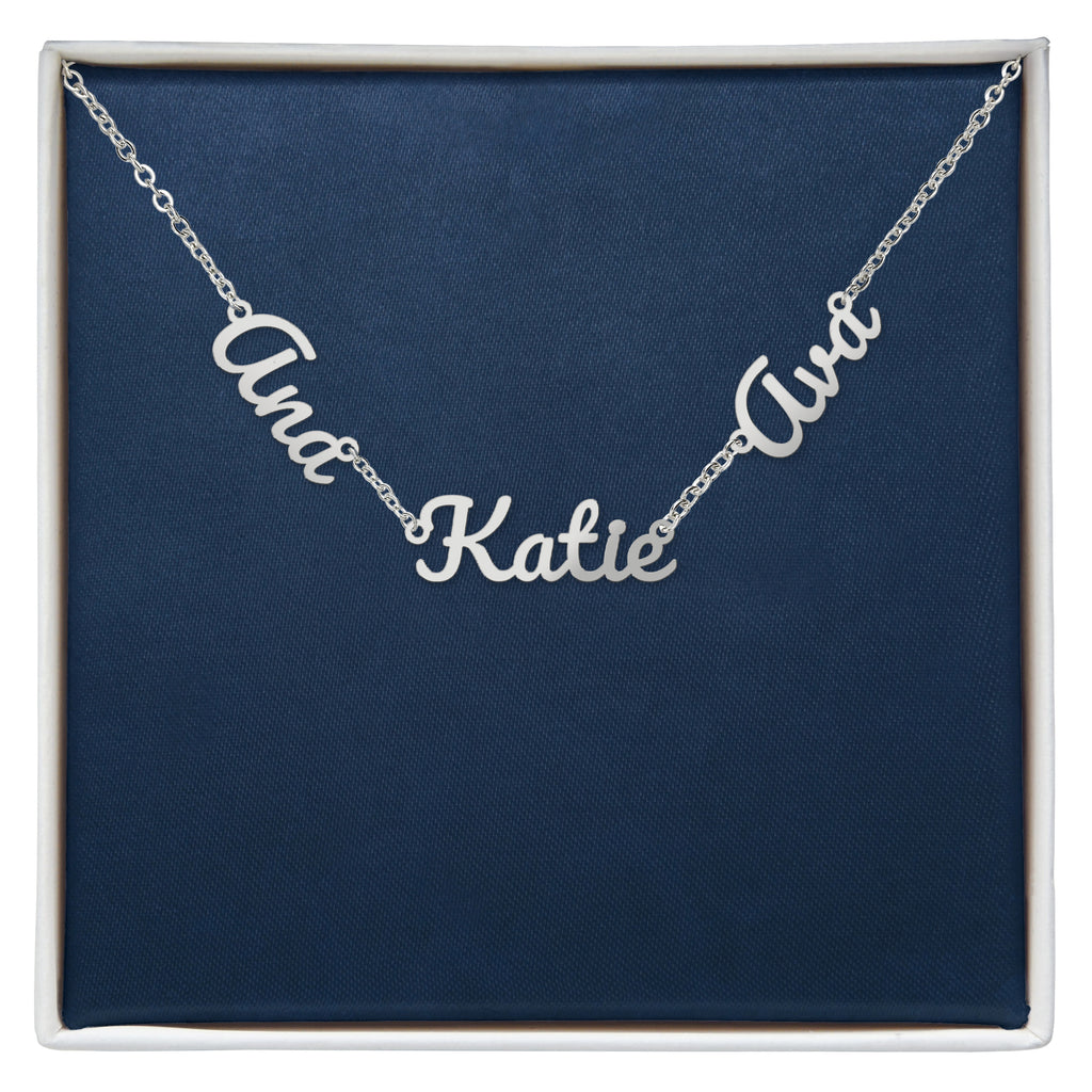 Multiple Name Necklace