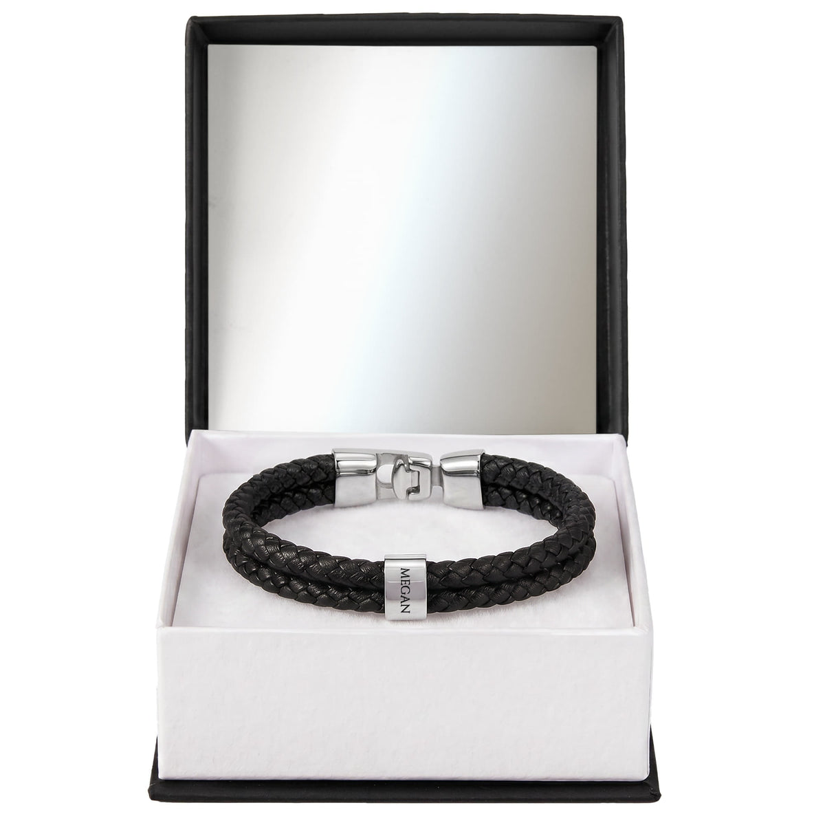 Mens Personalized Name Bracelet