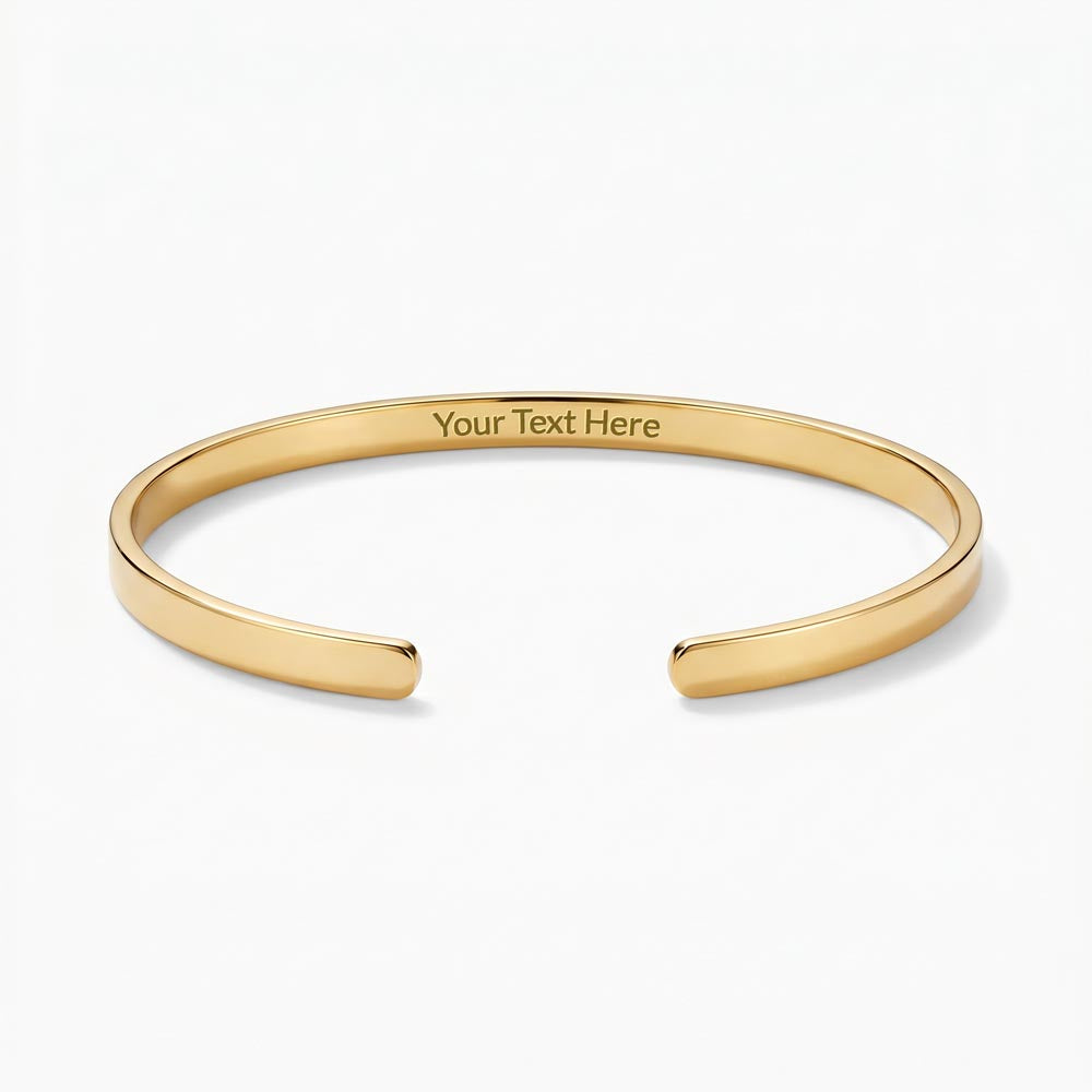 Cuff Bracelet – Engraved
