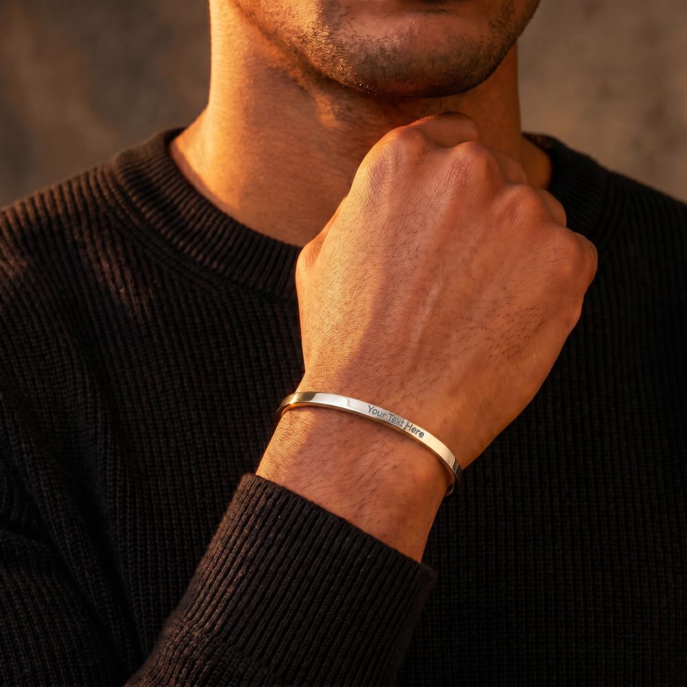 Cuff Bracelet – Engraved