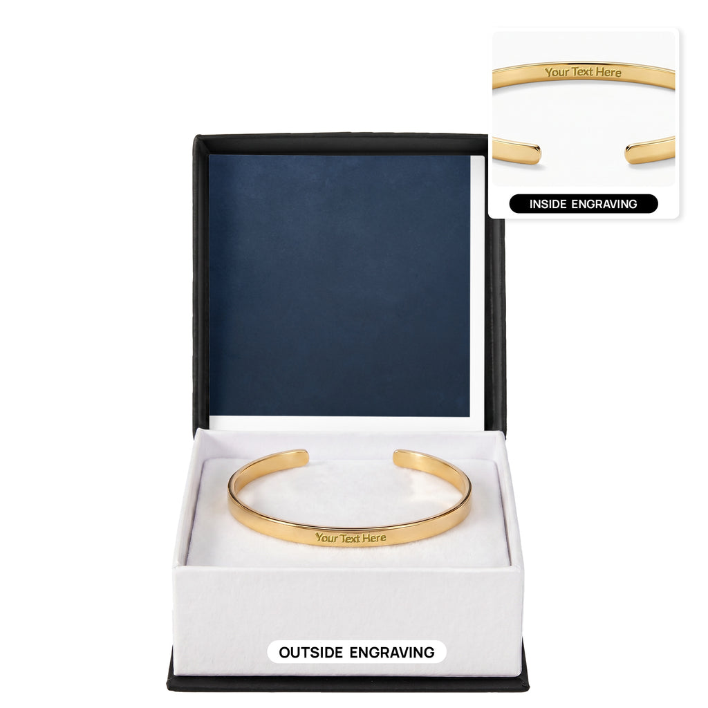Cuff Bracelet – Engraved