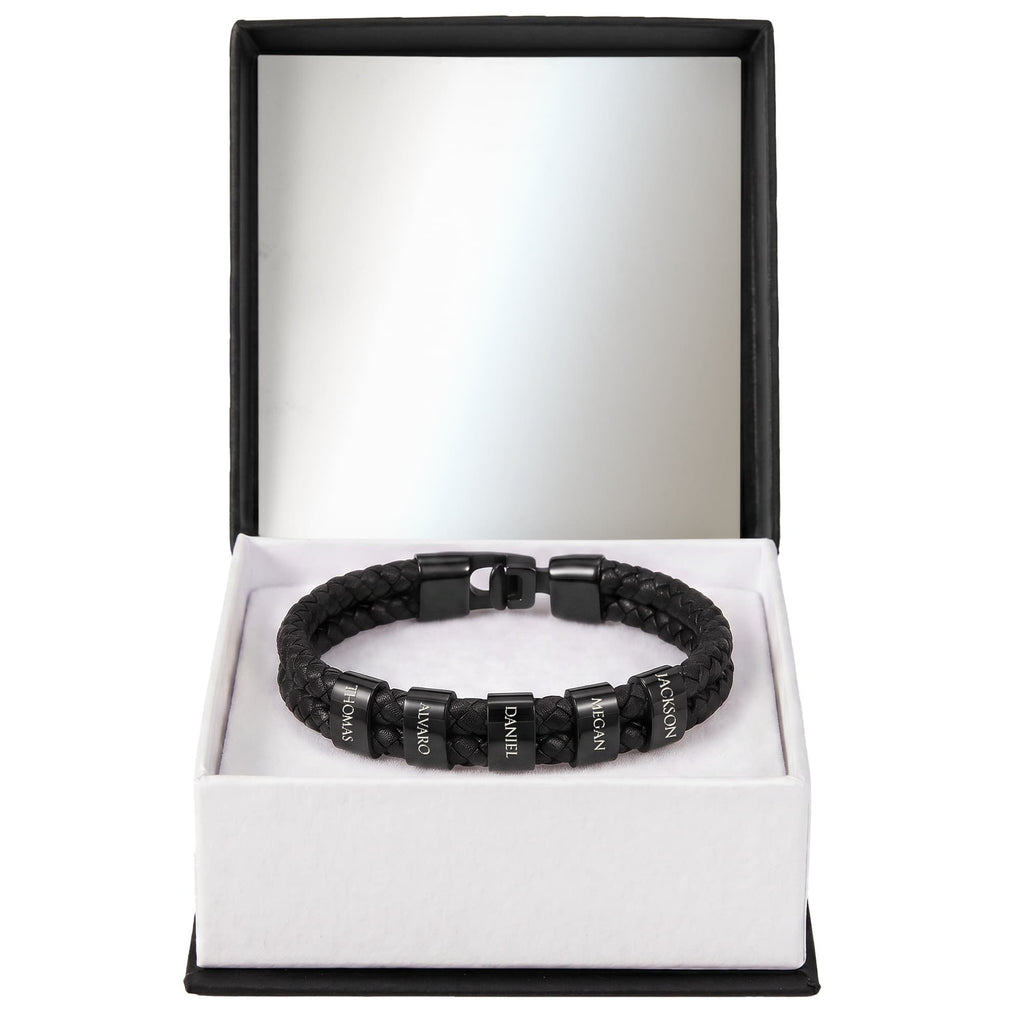 Mens Personalized Name Bracelet