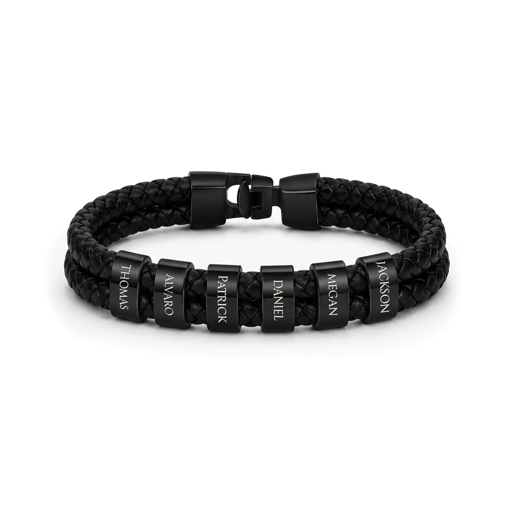 Mens Personalized Name Bracelet