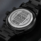 Iron Sharpens Iron (Proverbs 27:17) – Men's Watch