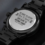 Be Quick to Listen (James 1:19-20) – Men's Watch