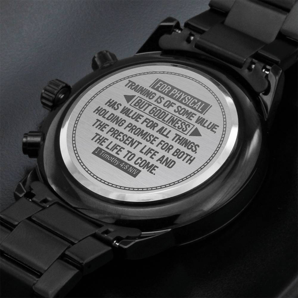 Godliness Has Value for All Things (1 Timothy 4:8) – Men's Watch