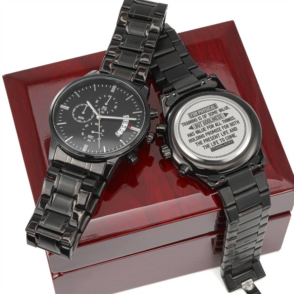 Godliness Has Value for All Things (1 Timothy 4:8) – Men's Watch