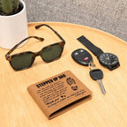 To My Stepdad Gift of Life – Leather Wallet