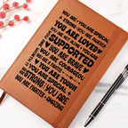 Encouragement – Leather Journal