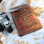 To My Daughter-in-Law Honor – Leather Journal