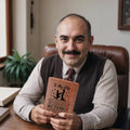 To My Wife Sooner – Leather Journal