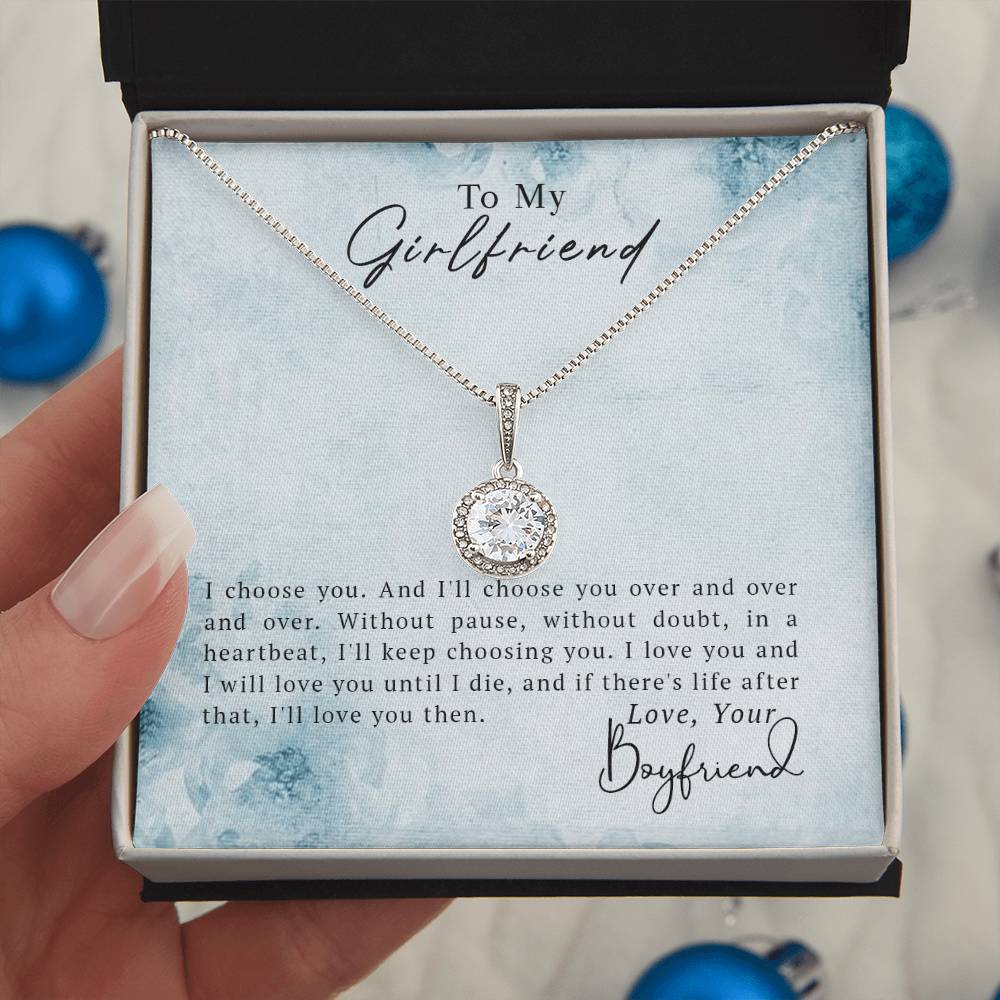 To My Girlfriend – Eternal Hope Necklace