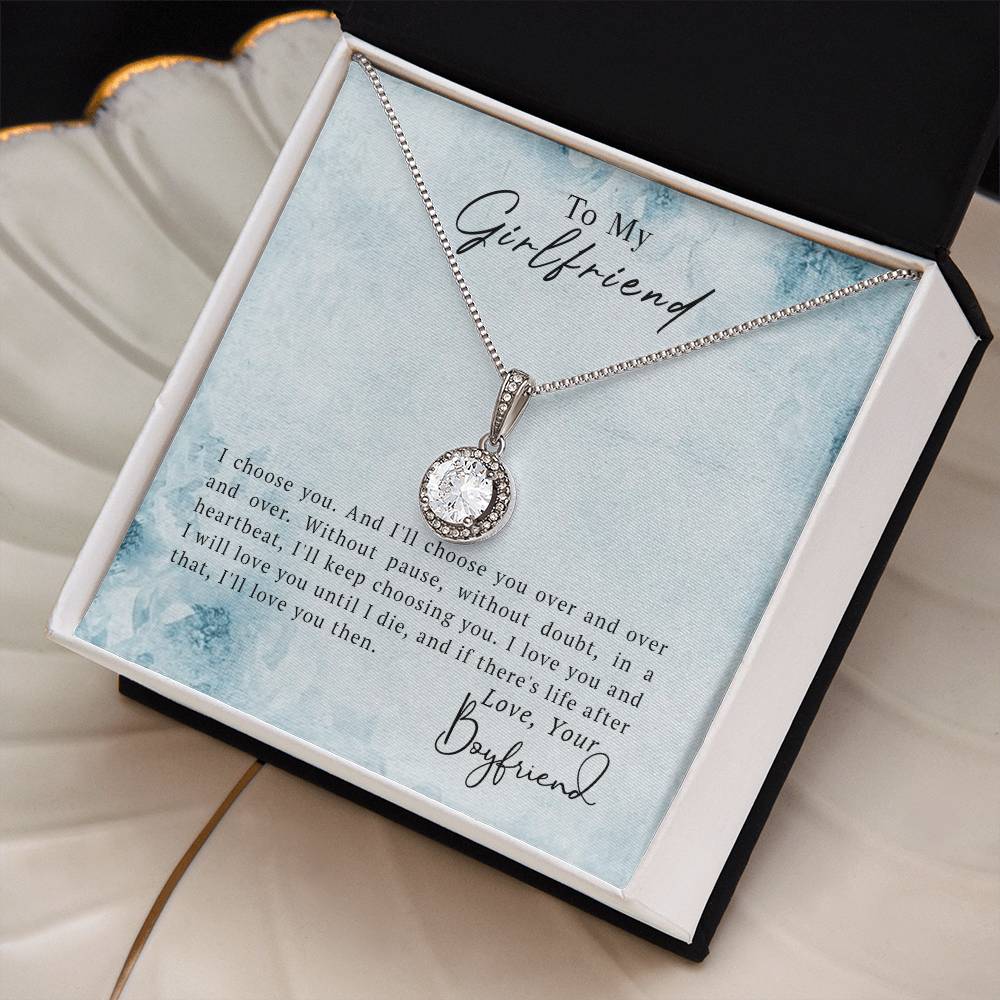 To My Girlfriend – Eternal Hope Necklace