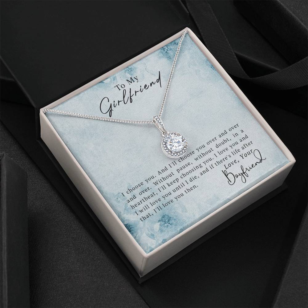 To My Girlfriend – Eternal Hope Necklace