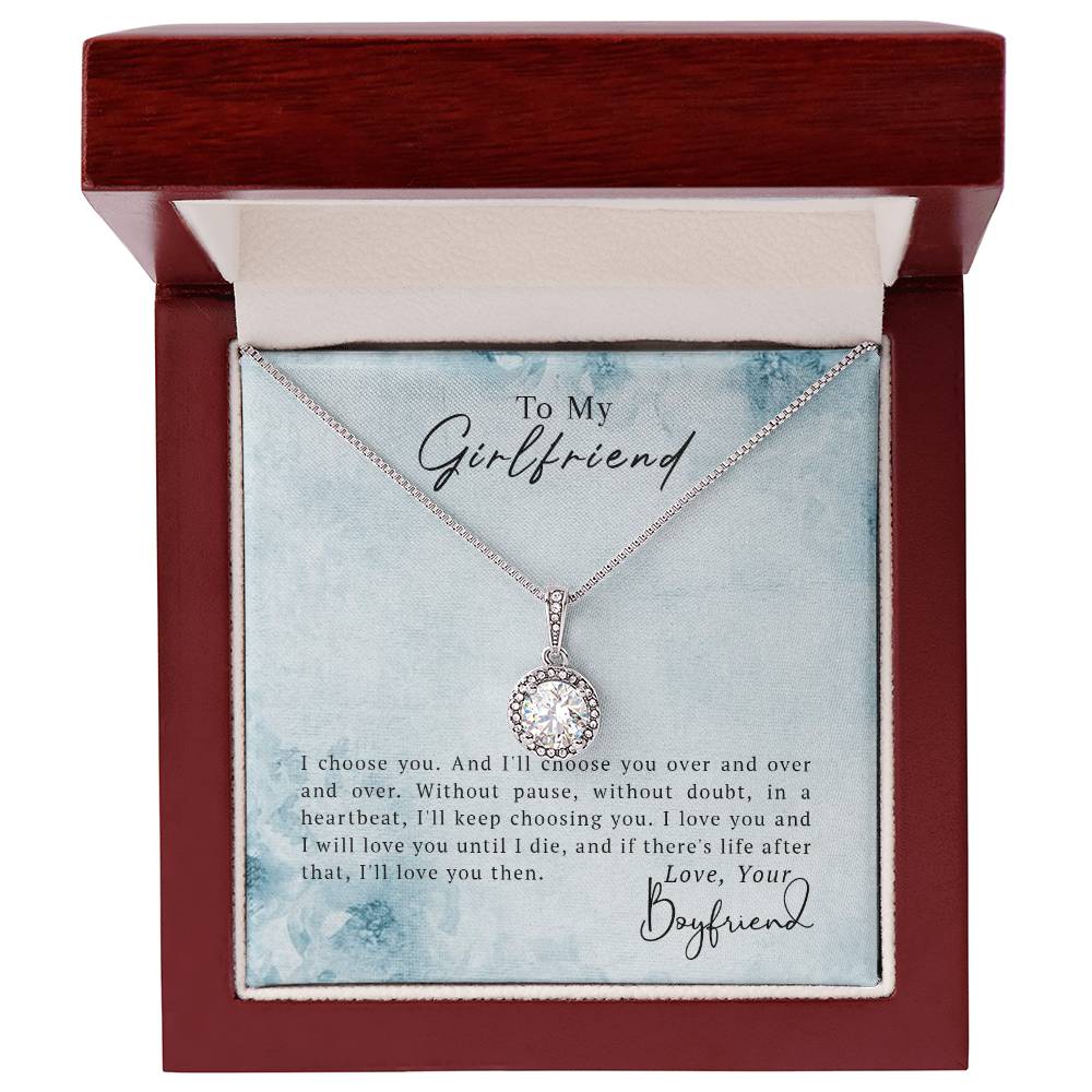 To My Girlfriend – Eternal Hope Necklace