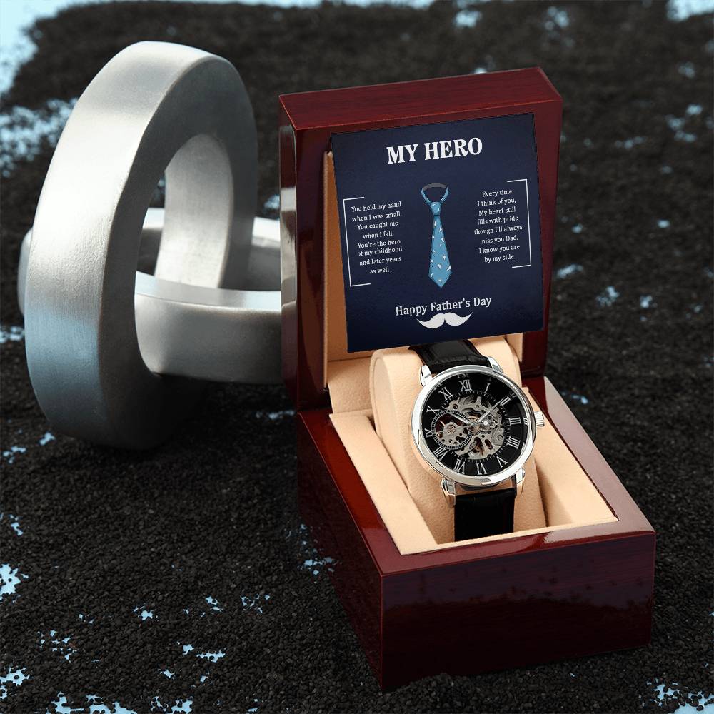 My Hero Dad – Openwork Watch