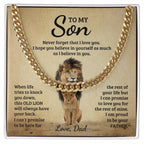 Never Forget – Cuban Link Chain