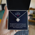 To My Love – Love Knot Necklace