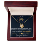 To My Last Everything – Love Knot Necklace