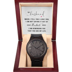 You Are My Life – Wooden Watch