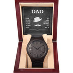 Dad's Love – Wooden Watch