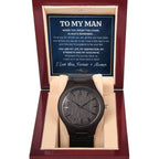 To My Man Inspiration – Wooden Watch