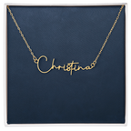 Signature Name Necklace – MC