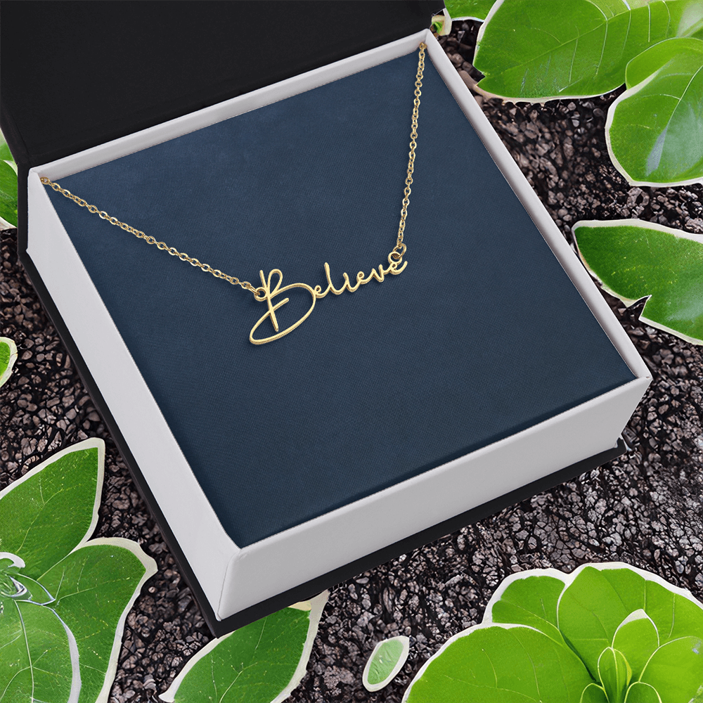 Signature Name Necklace – MC