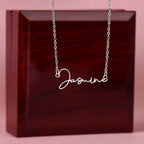Signature Name Necklace – MC