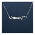 Heart Name Necklace