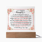 To My Beautiful Daughter – Acrylic Square