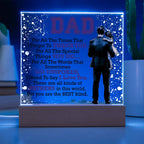 Thank You Dad – Acrylic Square