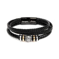 Your Smile – Mens Leather Bracelet