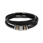 Your Smile – Mens Leather Bracelet