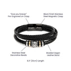 Pages of My Life Love You Forever (To My Grandson) – Bracelet