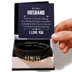Your Love is not Just a Feeling – Means Leather Bracelet