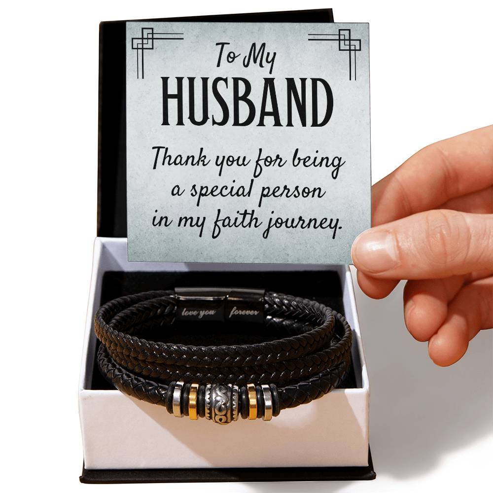 Being Special – Mens Leather Bracelet