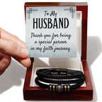 Being Special – Mens Leather Bracelet