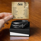 To My Son – Cross Bracelet
