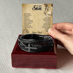 To My Son – Cross Bracelet