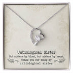 Unbiological Sister – Forever Love Necklace