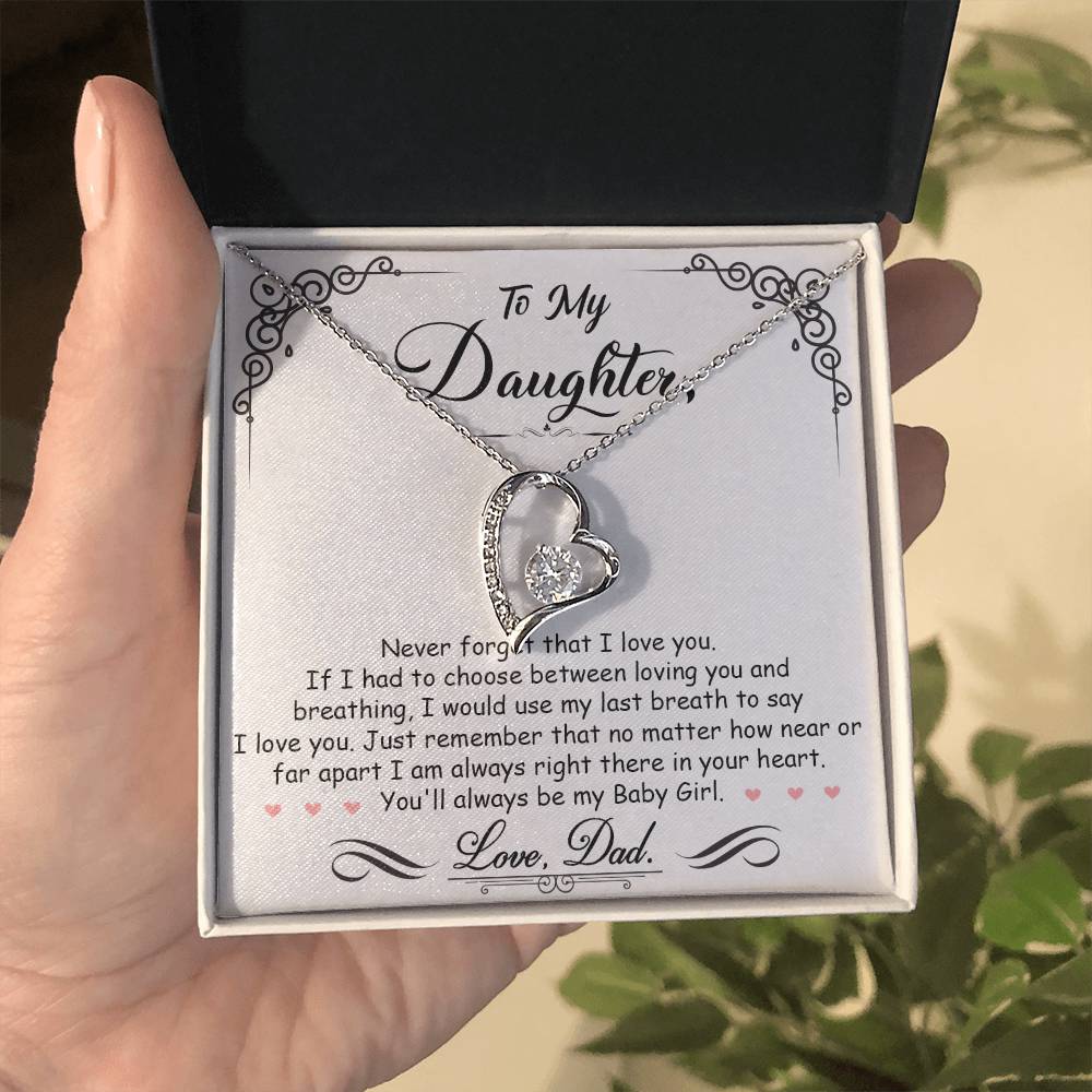 My Baby Girl – Forever Love Necklace