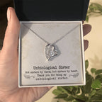 Unbiological Sister – Forever Love Necklace