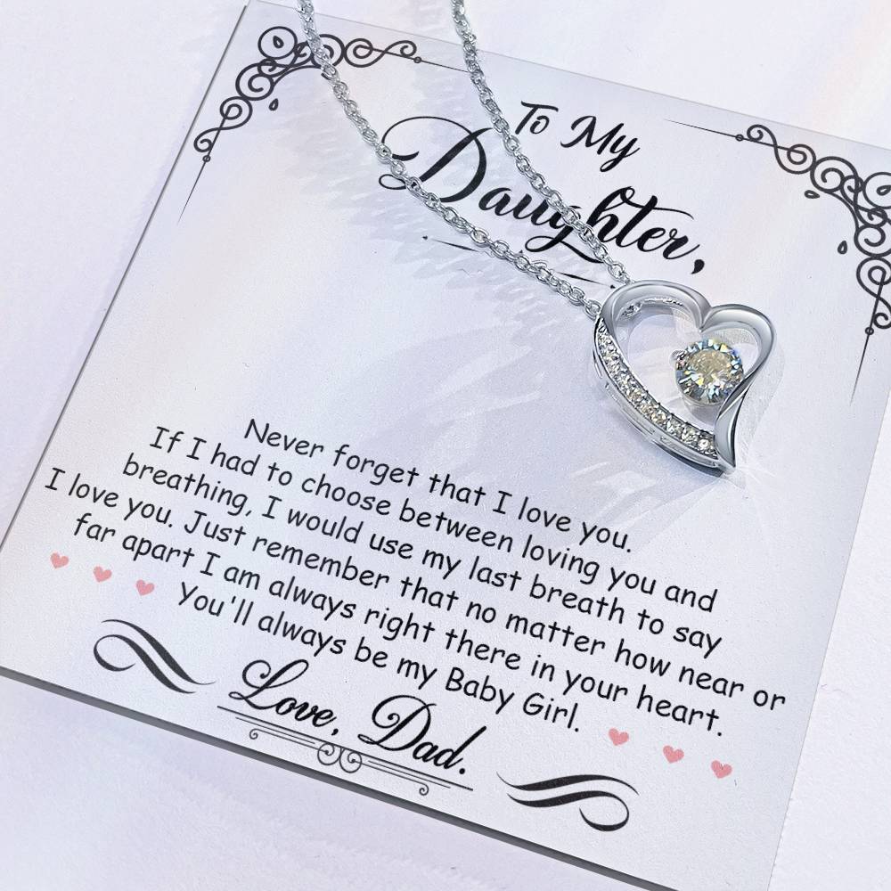 My Baby Girl – Forever Love Necklace