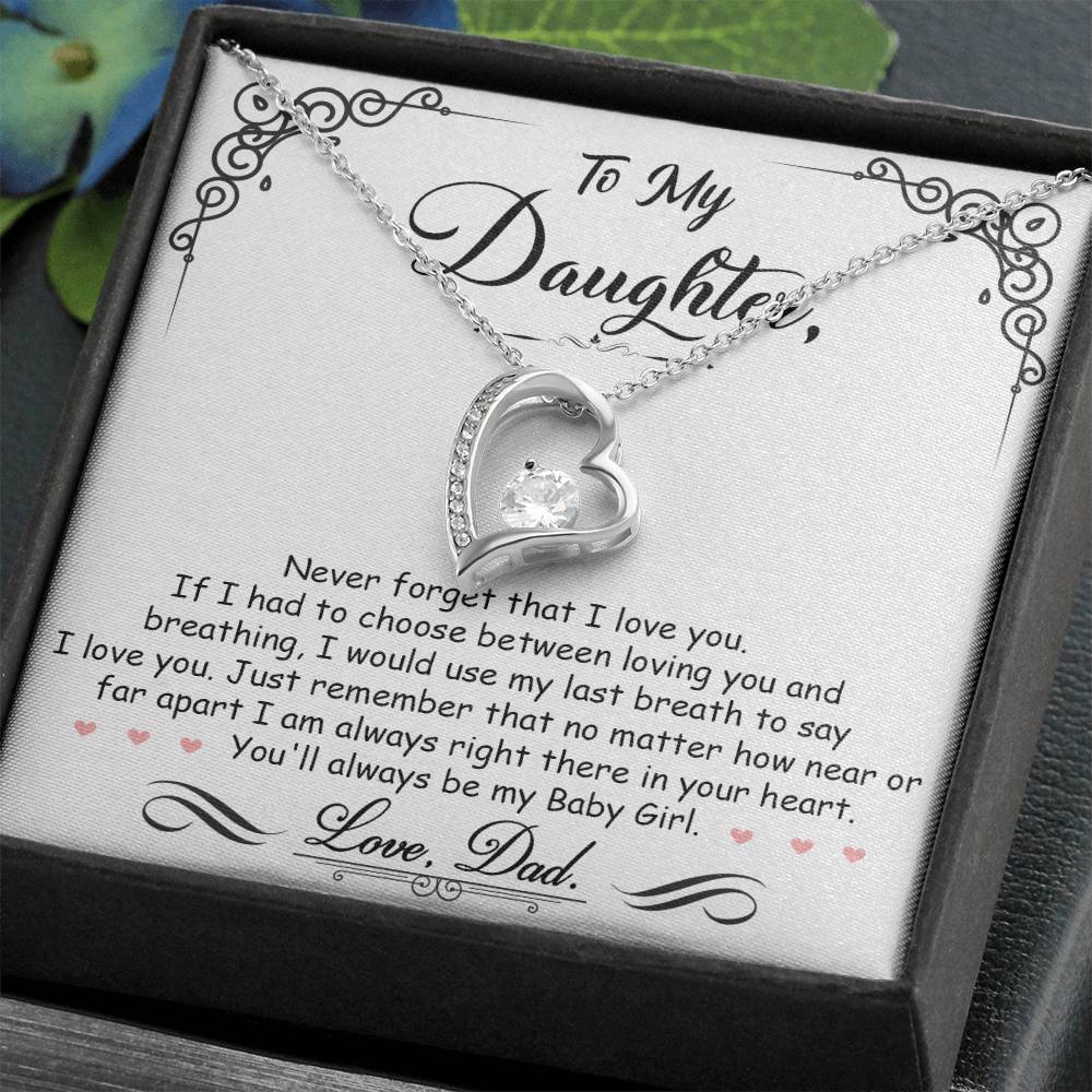 My Baby Girl – Forever Love Necklace