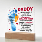 When I Was Small and Sweet – Acrylic Square