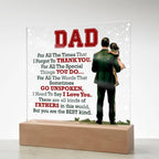 Thank You Dad – Acrylic Square
