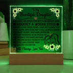 To My Daughter – Acrylic Square