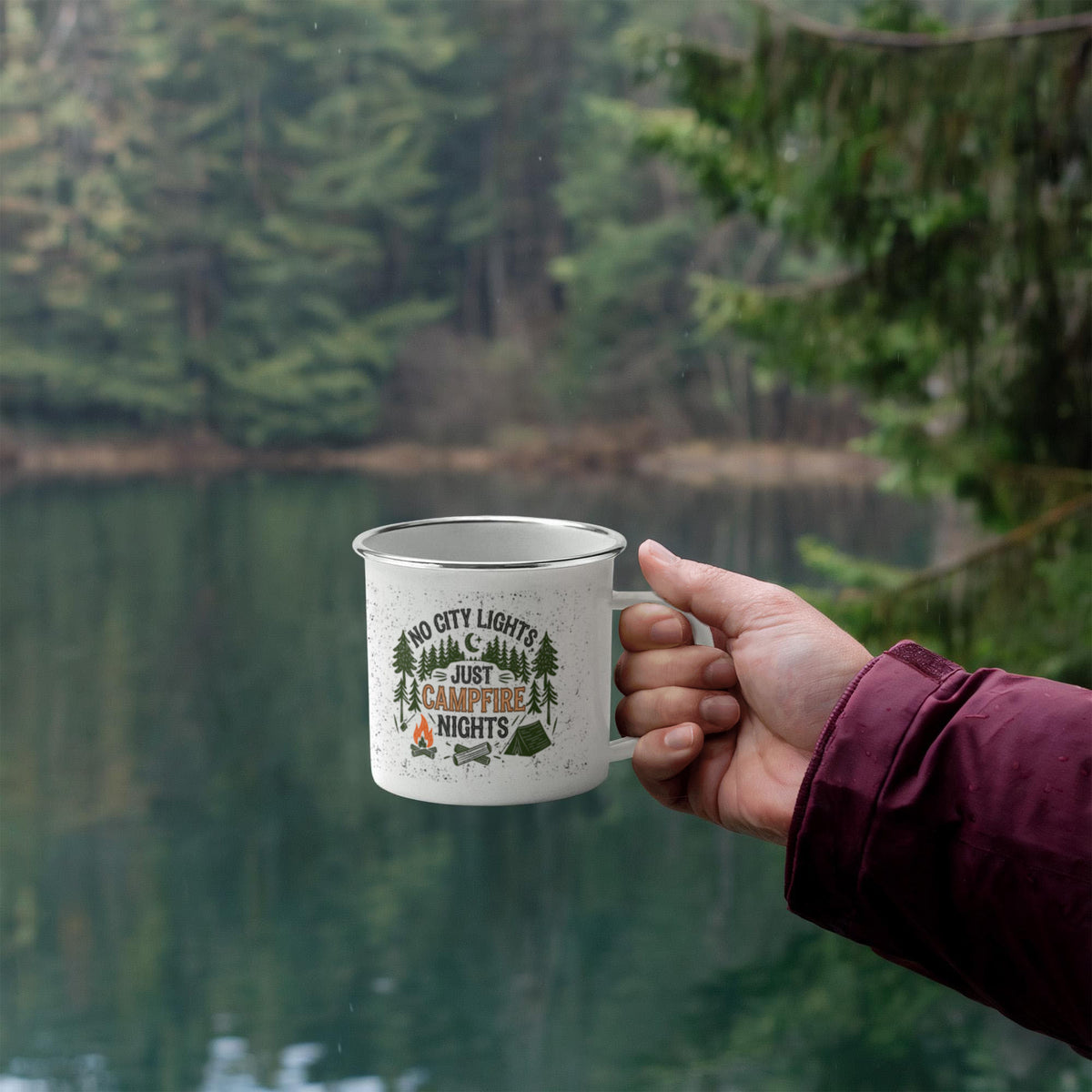 No City Lights – Camping Mug