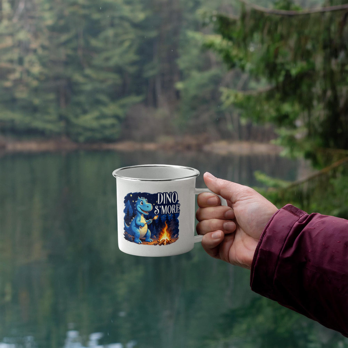 Dino Smores – Camping Mug